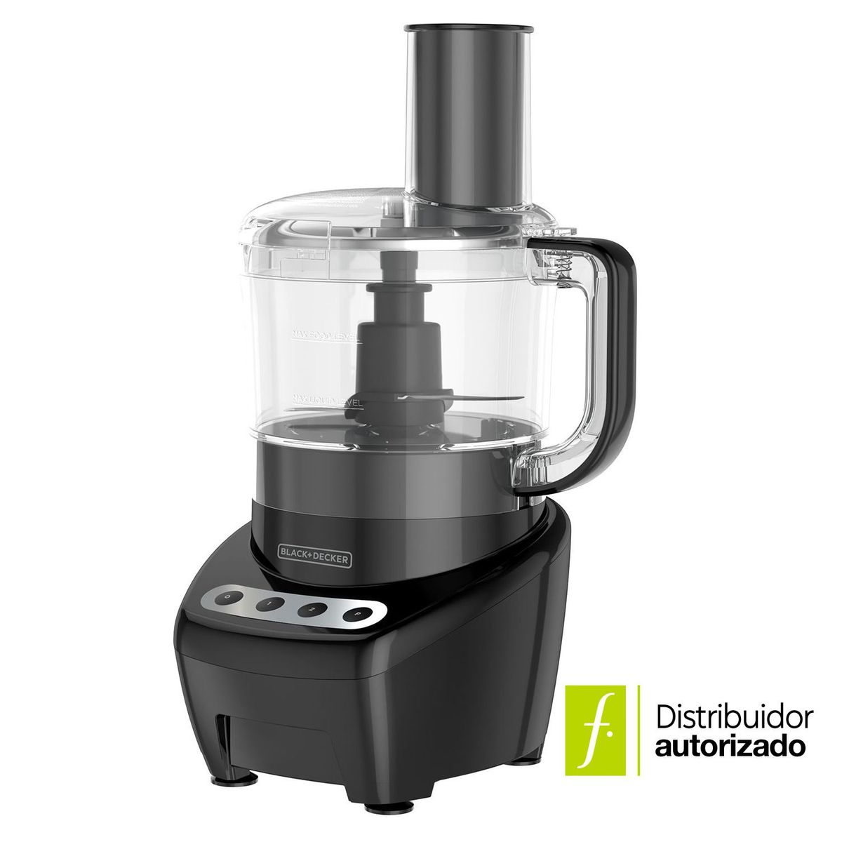 BLACK+DECKER - Procesador de Alimentos BLACK+DECKER, Mezcla, Pica, Rebana y Ralla, FP4200B-LA