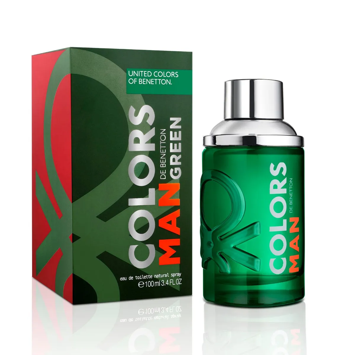 BENETTON - Perfume Benetton Colors Man Green Hombre 100 ml Eau de toilette 