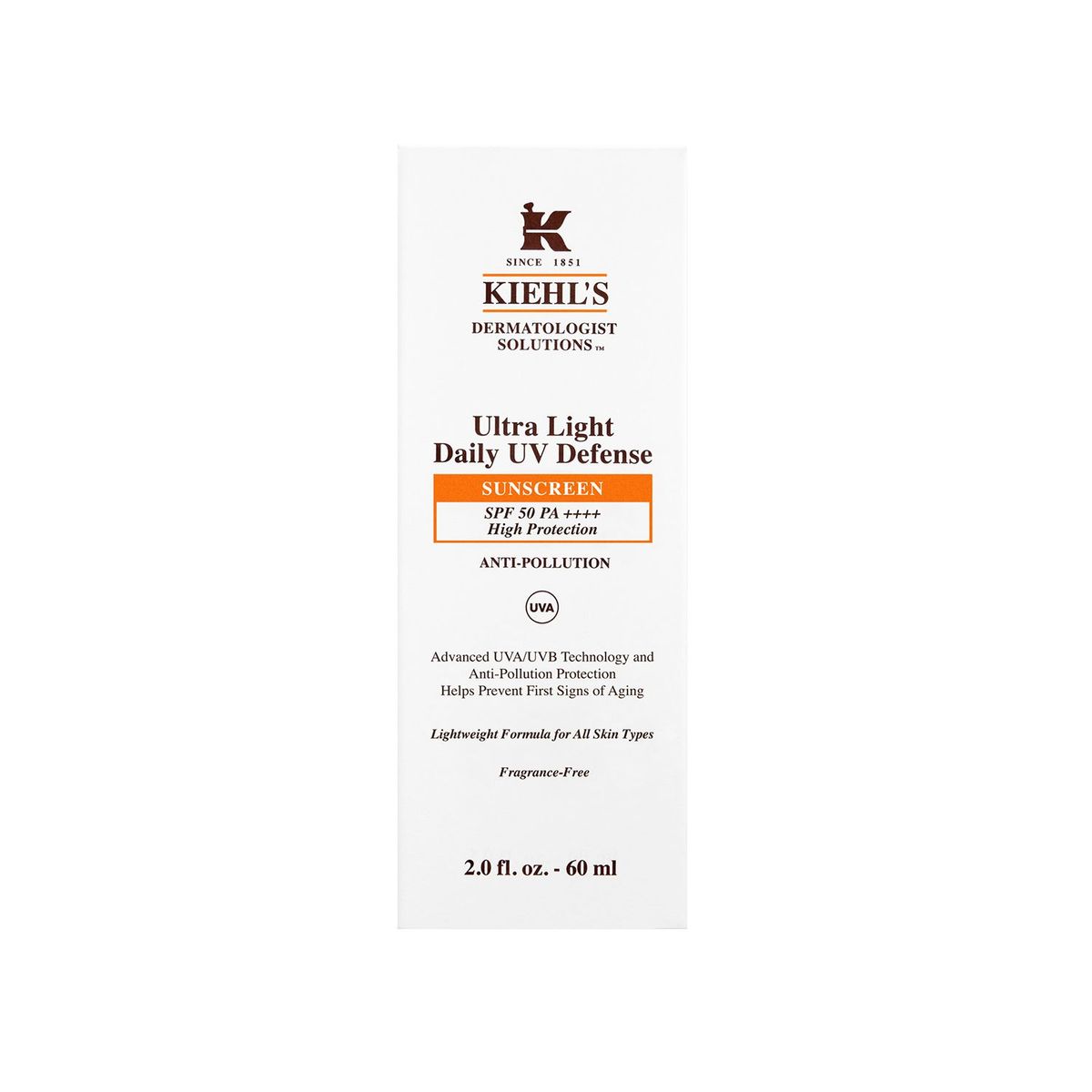 KIEHLS - Bloqueador Super Fluid Daily UV Defense SPF 50+ 60 ml