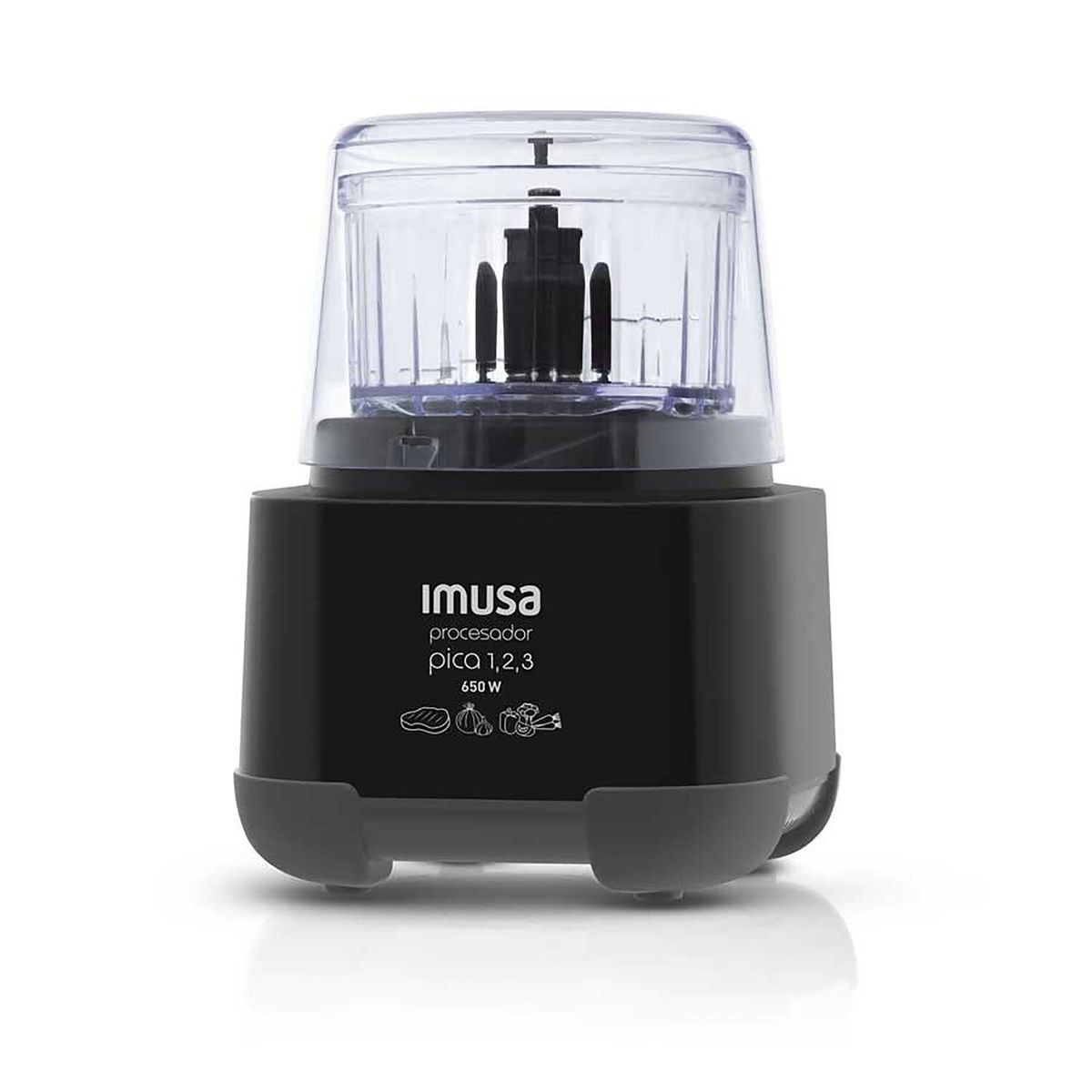 IMUSA - Procesadora de alimentos Plástico 0.3 lt 1 velocidad 5861027162