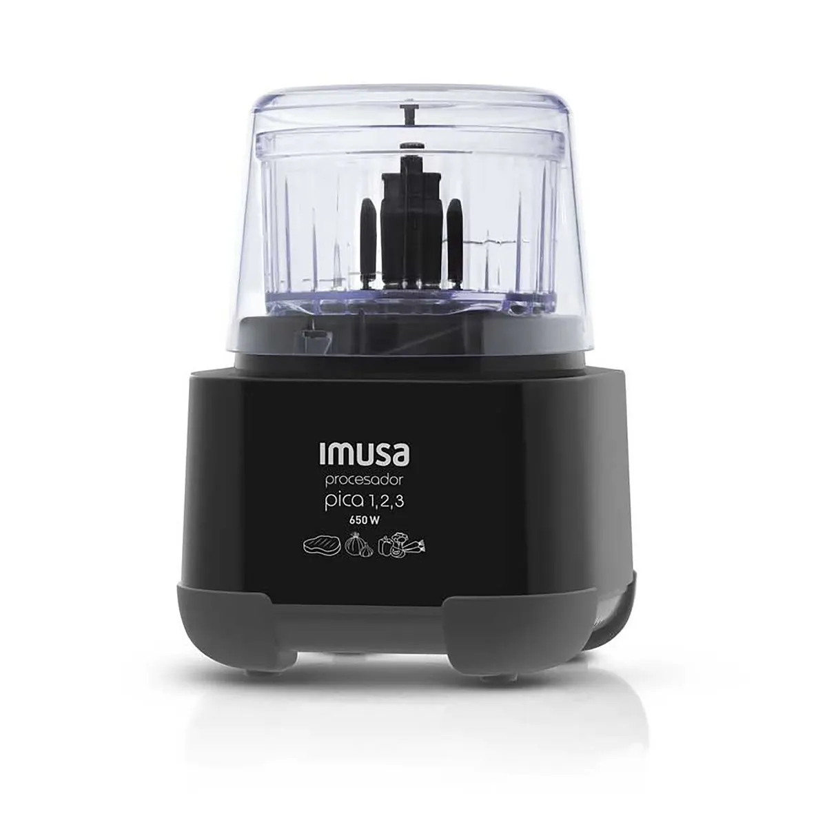 IMUSA - Procesadora de alimentos Plástico 0.3 lt 1 velocidad 5861027162