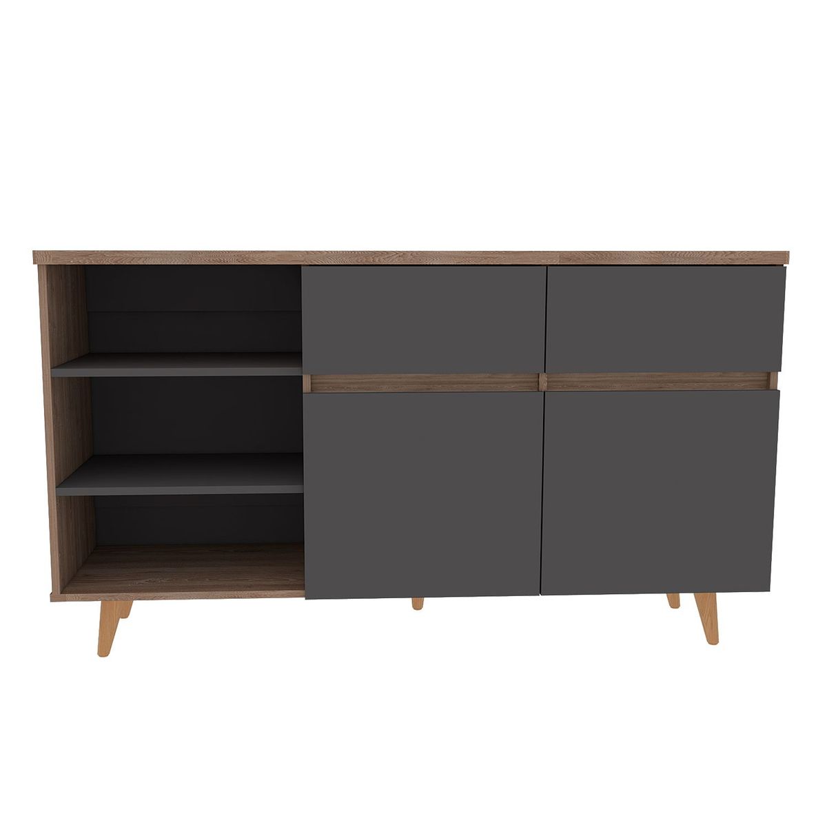RTA MUEBLES - Bifé Moderno 2 Puertas 79 x 41 cm RTA Design - Mueble