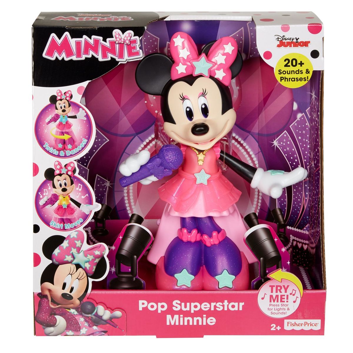 DISNEY - Juguete Minnie Diva Bailarina 