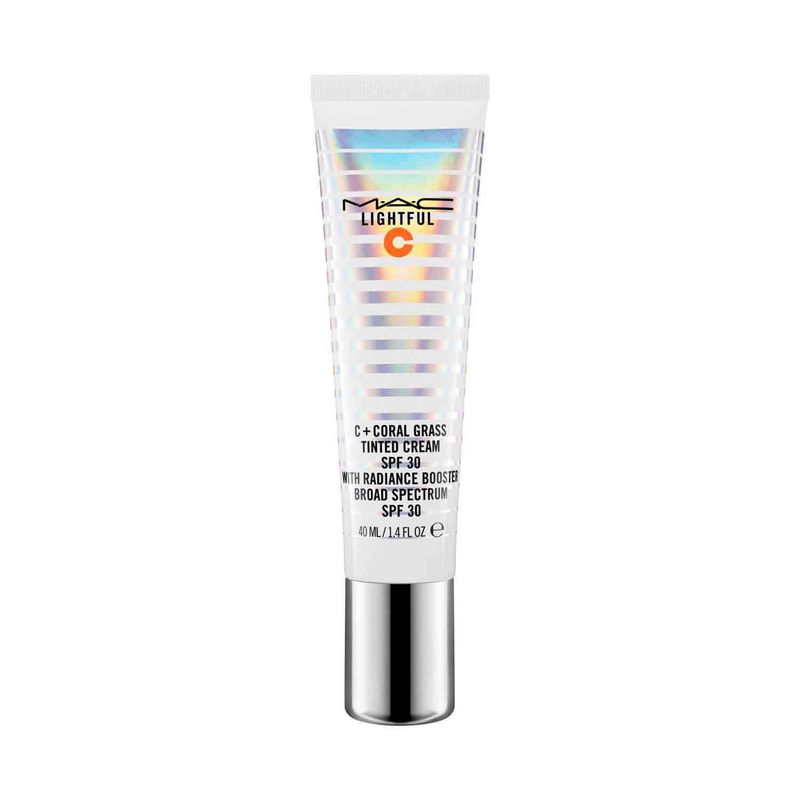 MAC COSMETICS - Iluminador de Rostro Lightful C + Coral Grass Tinted Cream SPF 30 / PA+++ with Radiance Booster