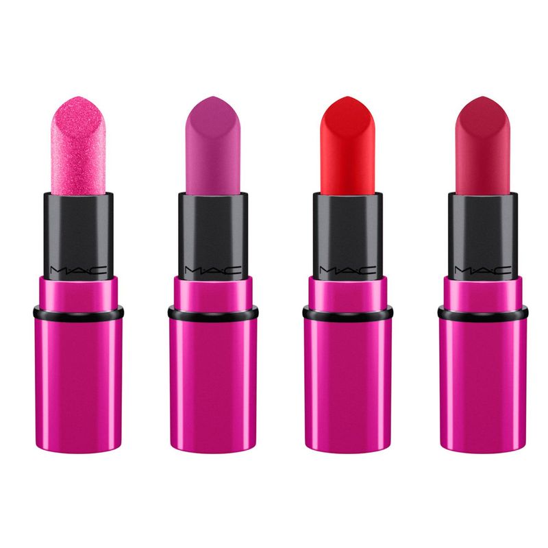MAC COSMETICS - Mini Kit Labiales-Mini Lipstick x4