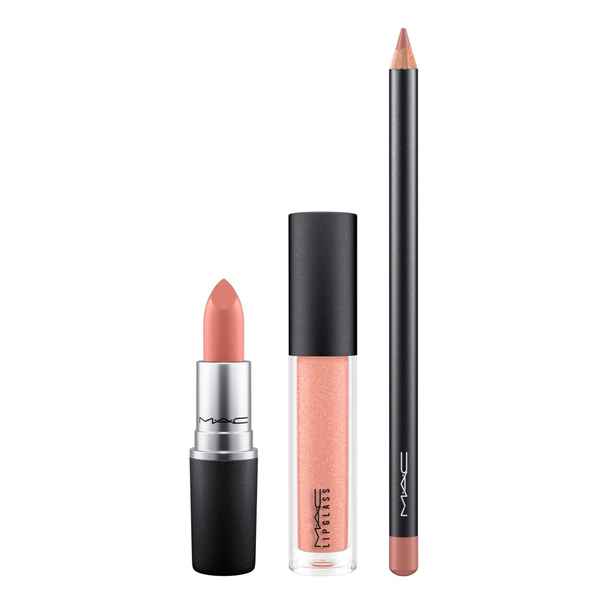 MAC COSMETICS - Kit de labios - Tonos nude