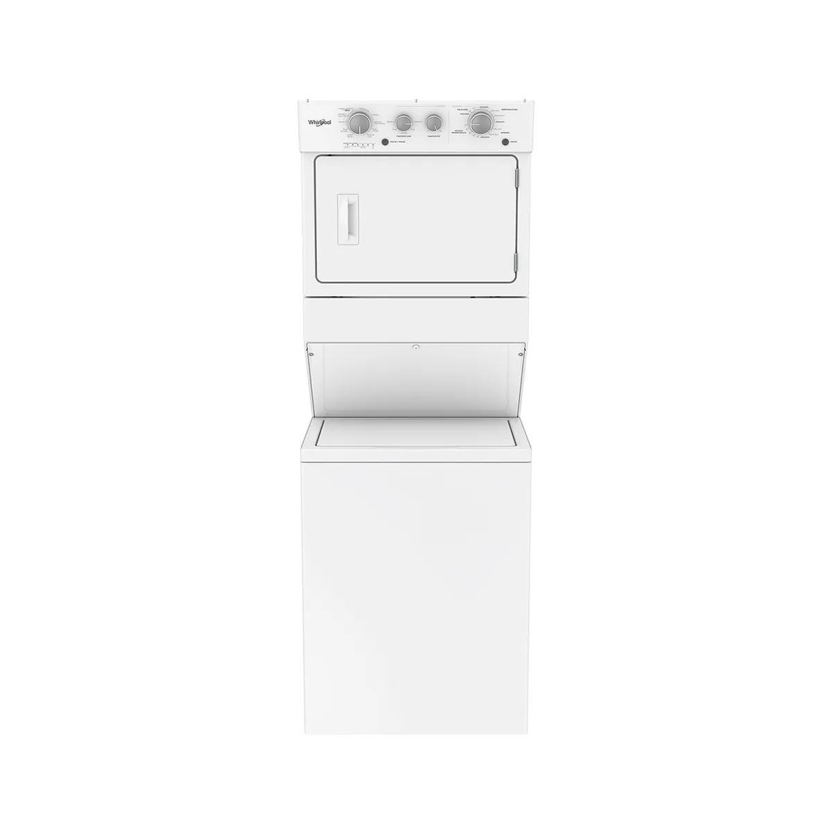 WHIRLPOOL - Torre de Lavado Whirlpool Eléctrica 20 kg 7MWET4027HW