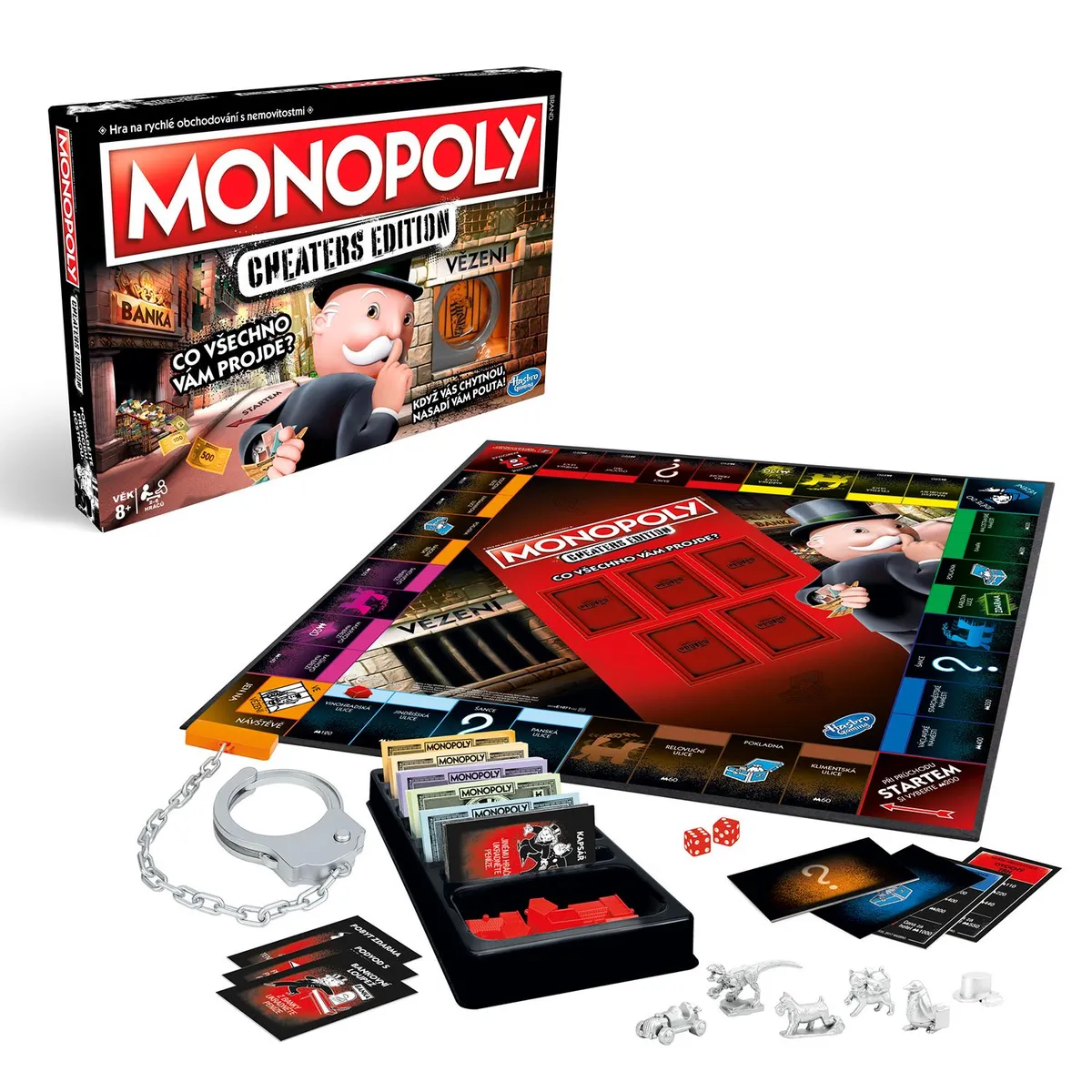 HASBRO - Juego de mesa Monopoly edición para Tramposos