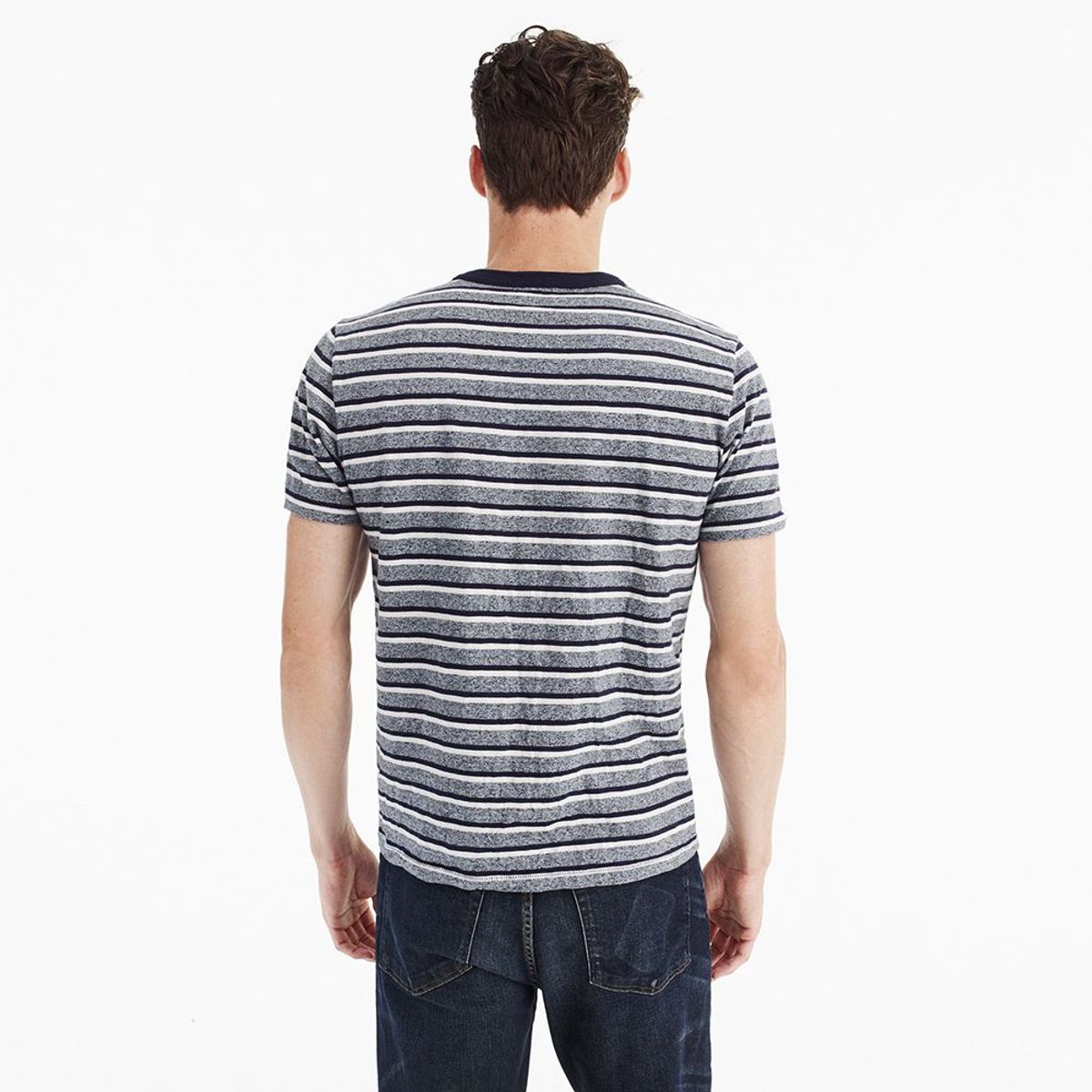 J CREW - Camiseta Hombre Manga Corta J Crew