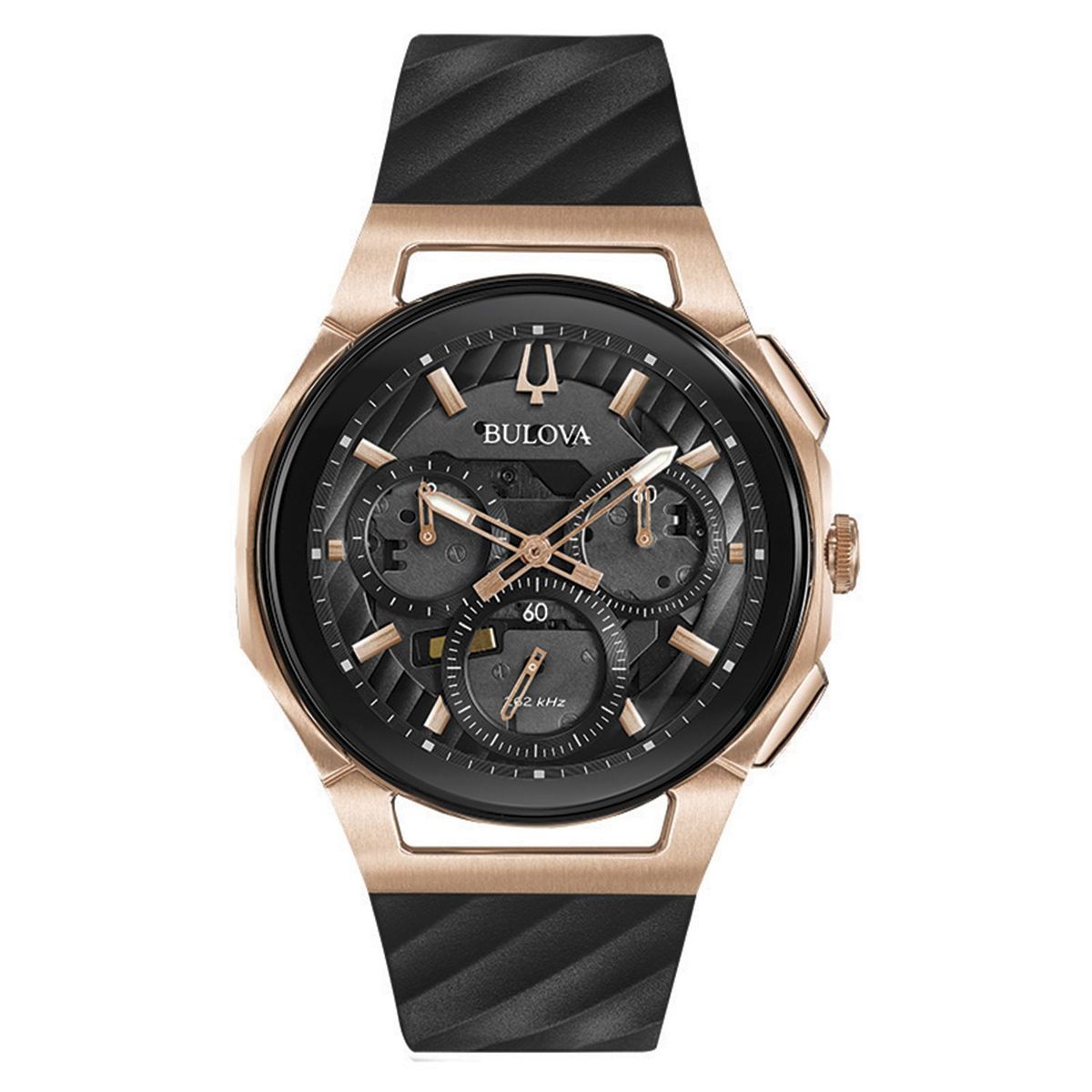 BULOVA - Reloj Hombre Bulova Curv Rubb