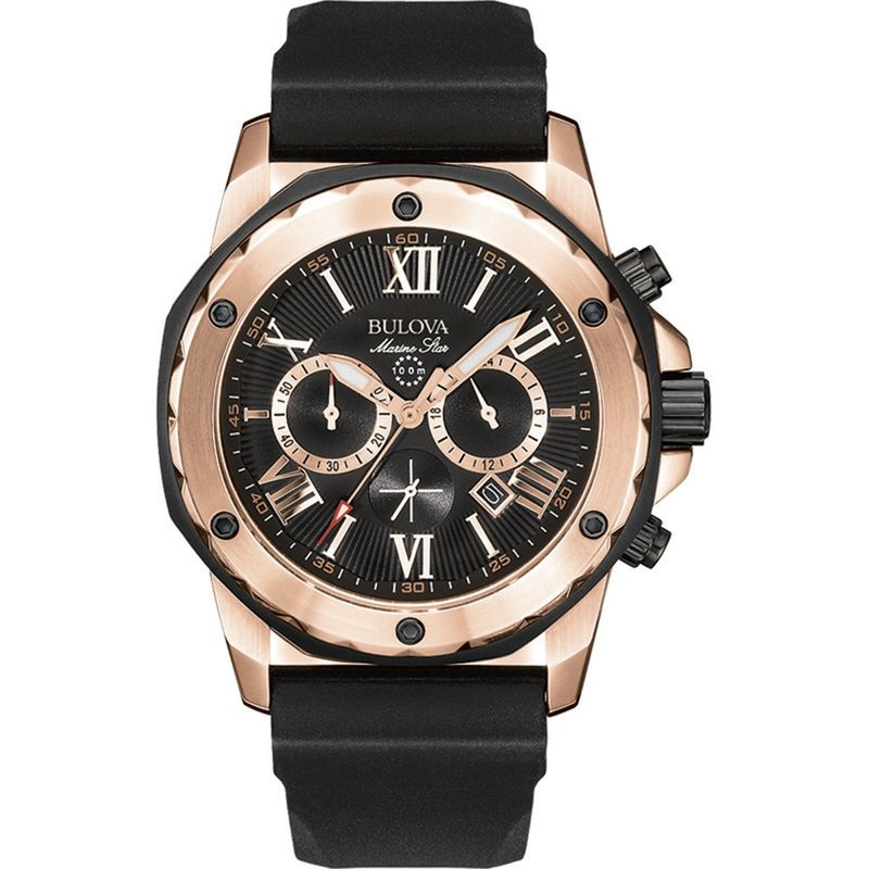 BULOVA - Reloj Hombre Bulova Marine M Rubb