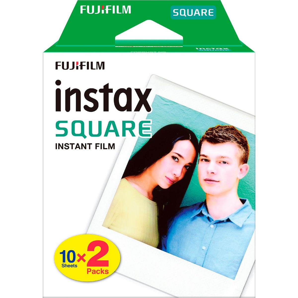 FUJIFILM - Pelicula Instax Square X 20