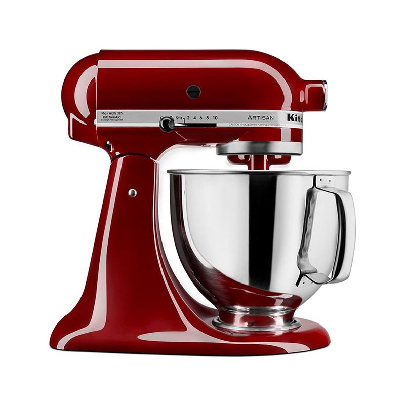 KITCHENAID - Batidora de Pedestal KitchenAid Artisan 4.7 lt Rojo Carmesí 10 Velocidades 325W