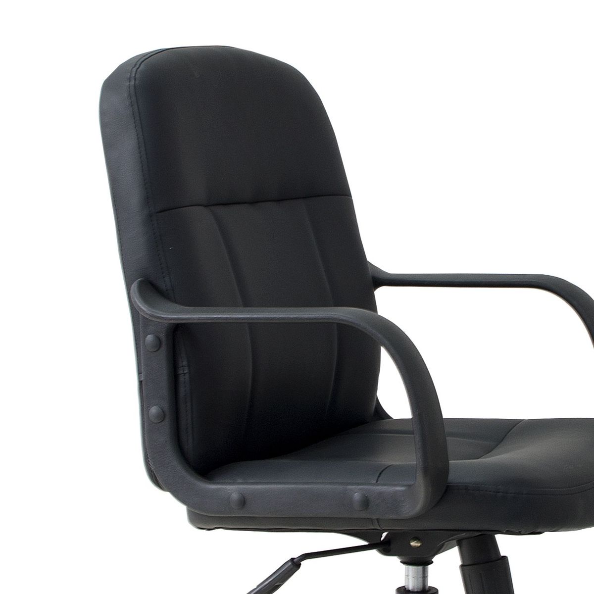 RTA MUEBLES - Silla de Escritorio para Casa u Oficina Ergonómica Negro RTA Muebles