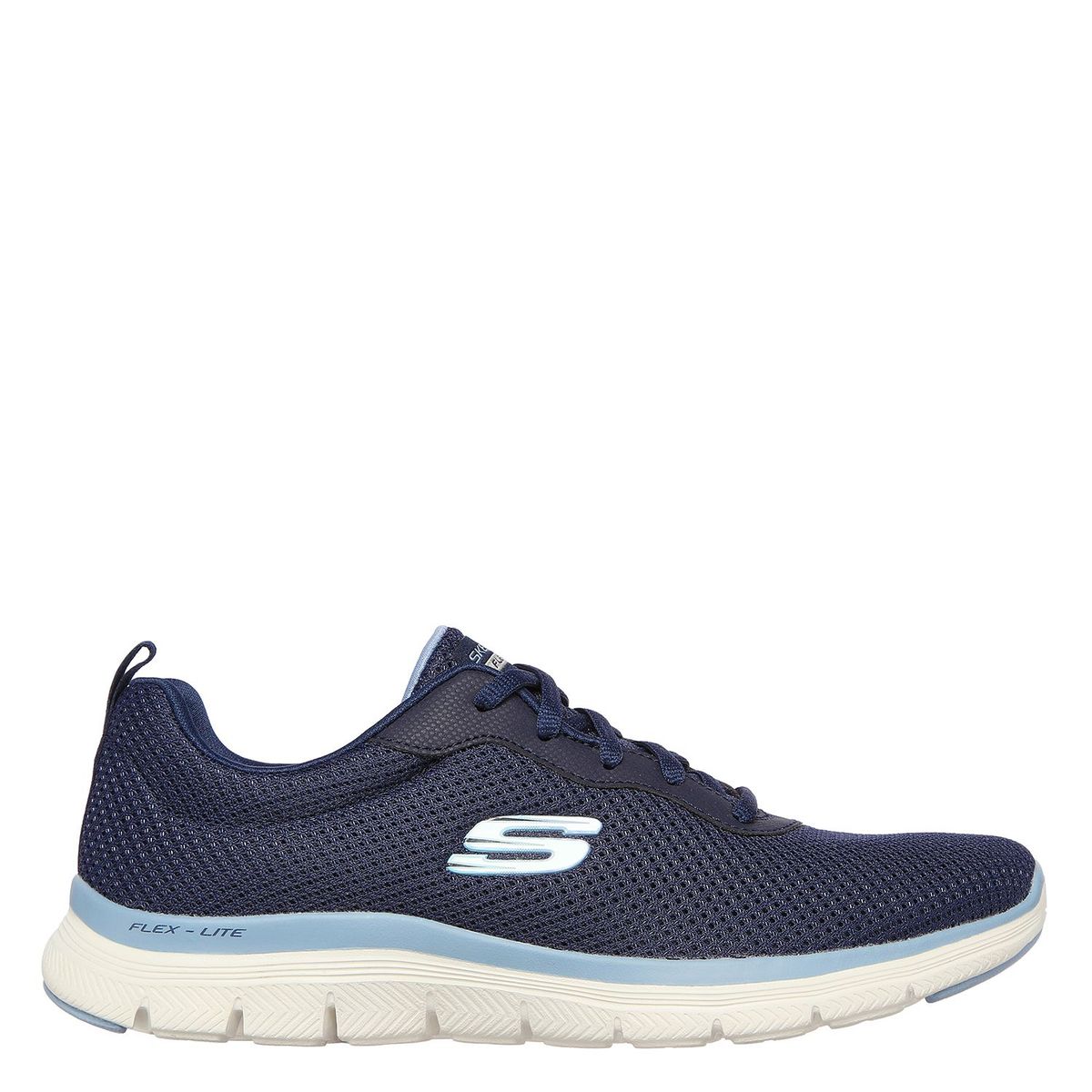 SKECHERS - Tenis Skechers Mujer - Zapatos Skechers Dama. Tenis azules cómodos Skechers para mujer. Zapatillas moda Cross training Flex Appeal 4.0