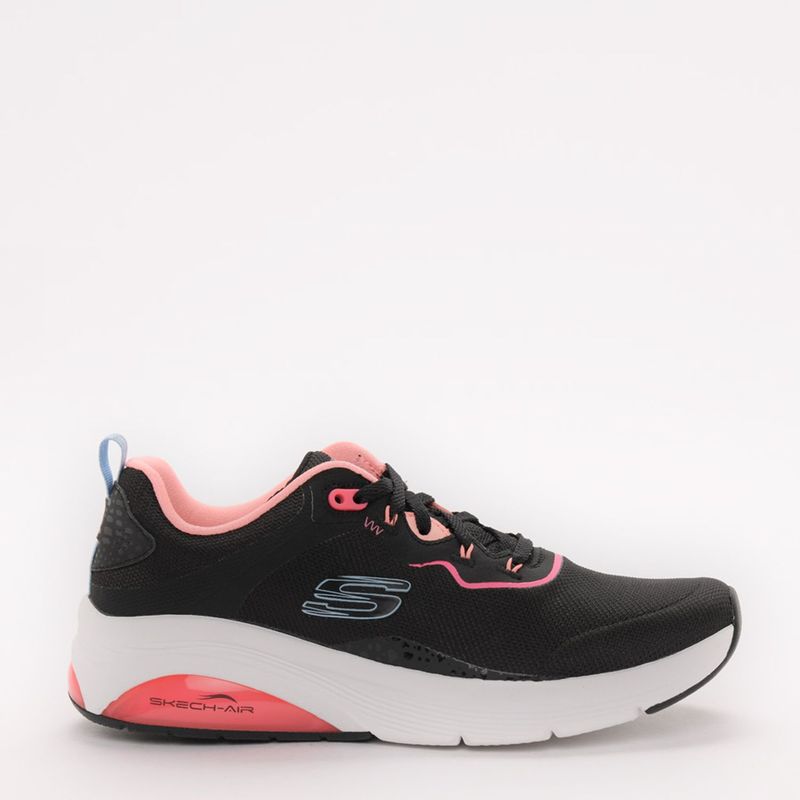 SKECHERS - Tenis Skechers Mujer - Zapatos Skechers Dama. Tenis negros cómodos Skechers para mujer. Zapatillas moda Cross training Airextreme2.0-Highmo