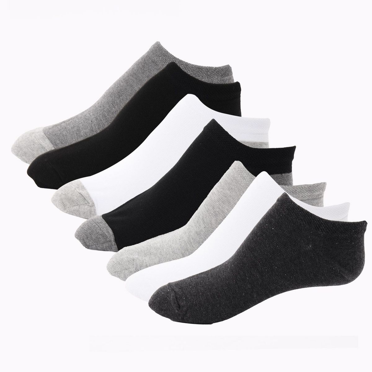 GALAX - Medias para Mujer Tobilleras Pack de 7 Galax