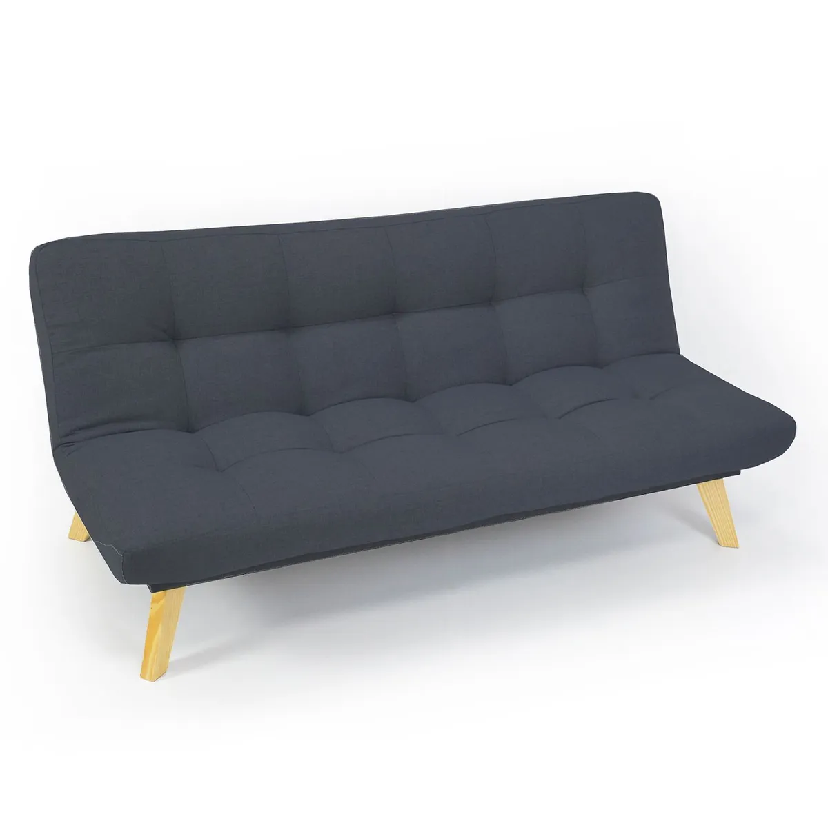 MICA - Sofá Cama Moderno en Tela 3 Puestos Prato 180 x 85 x 100 cm Mica