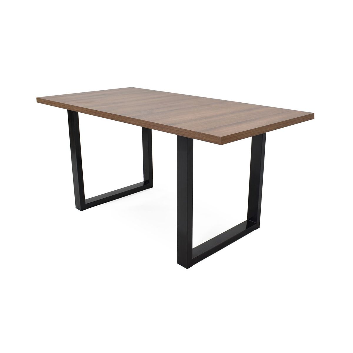 MICA - Mesa de Comedor Moderna para 6 personas en Madera Rectangular Mica