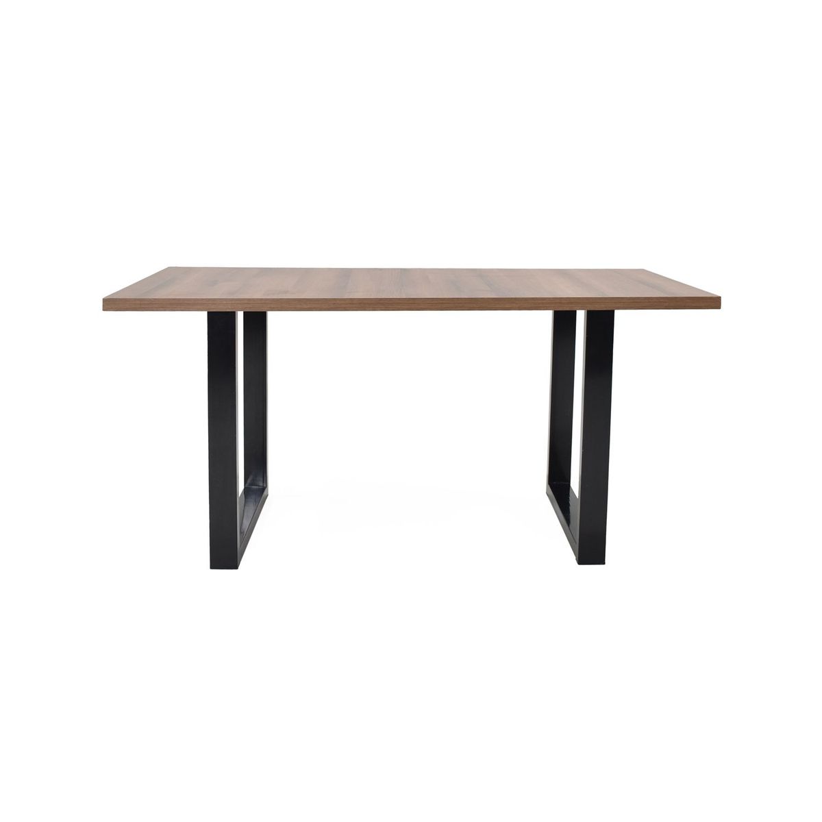MICA - Mesa de Comedor Moderna para 6 personas en Madera Rectangular Mica