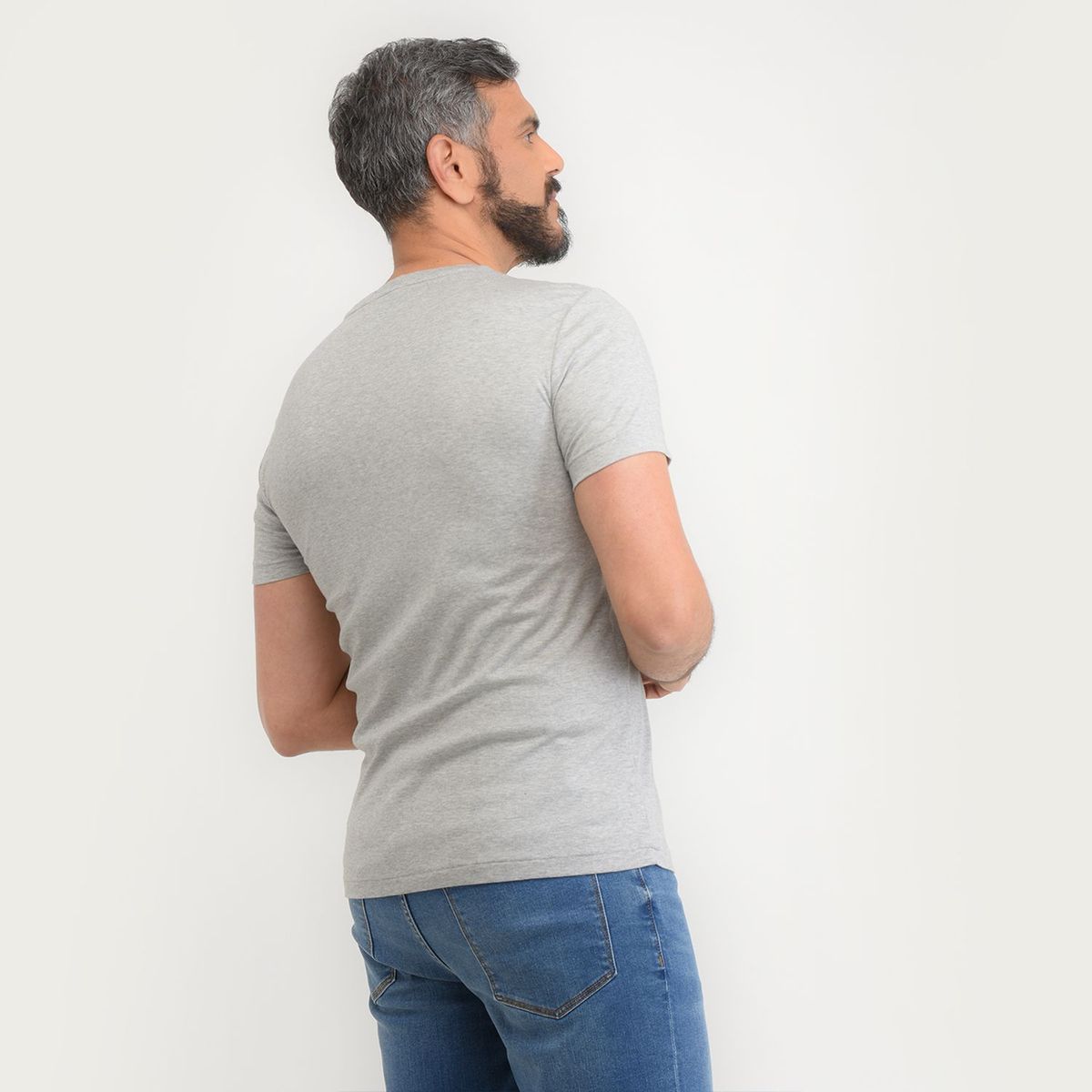 POLO RALPH LAUREN - Camiseta Hombre Manga corta de Algodón Custom Slim Fit Polo Ralph Lauren