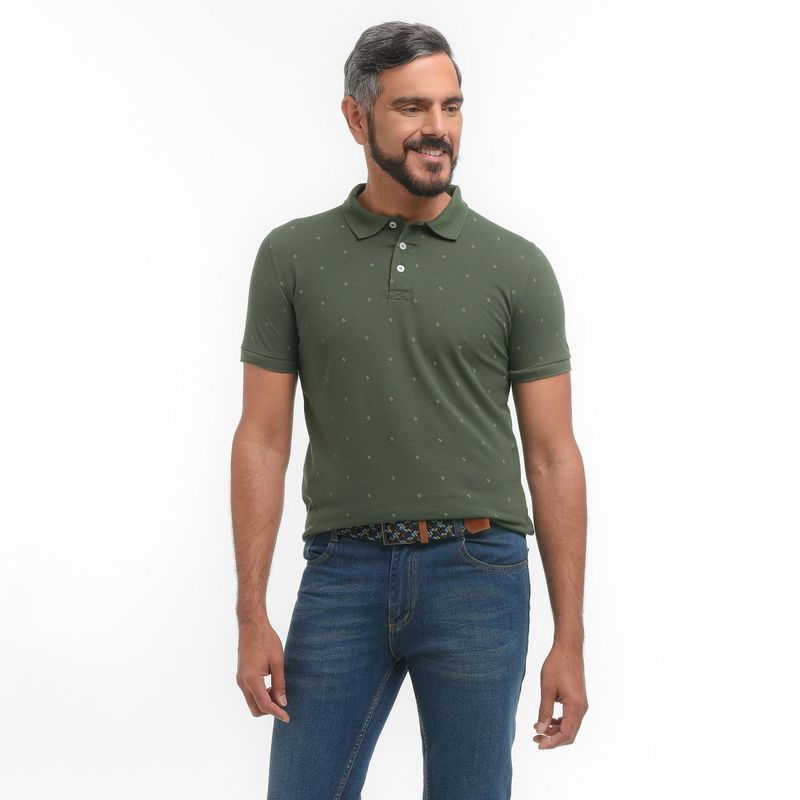 NEWPORT - Camiseta polo Hombre Con Estampado Newport 