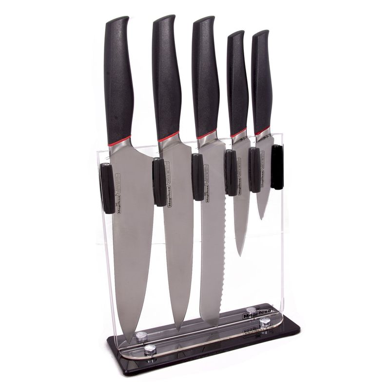 MAGEFESA - Set de Cuchillos Magnéticos Magefesa 5 Piezas