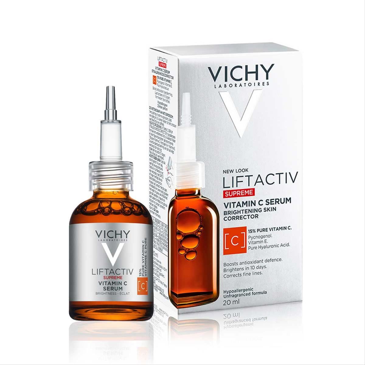 VICHY - Tratamiento antiedad Liftactiv Supreme Vitamin C Serum Vichy para Todo tipo de piel 20 ml