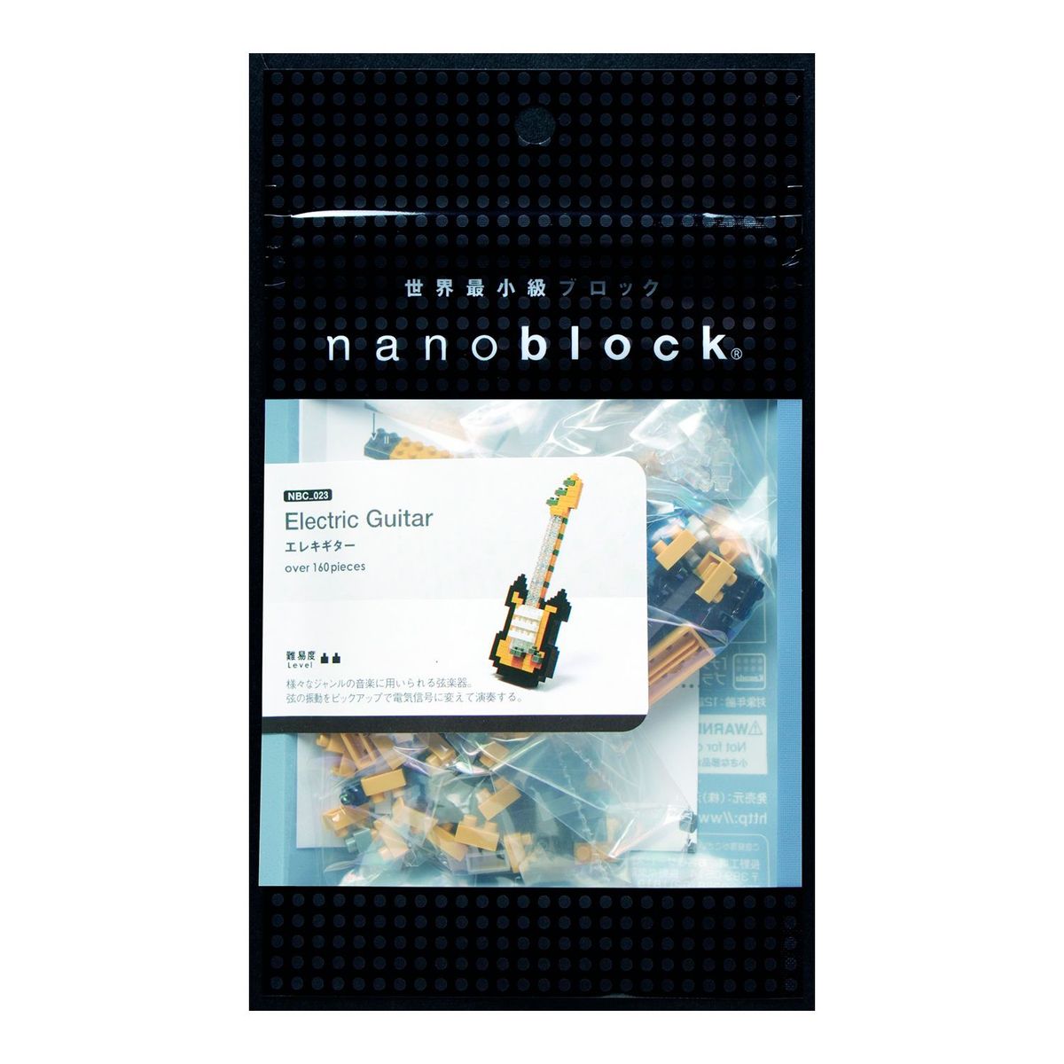 NANOBLOCK - Armable Guitarra Eléctrica