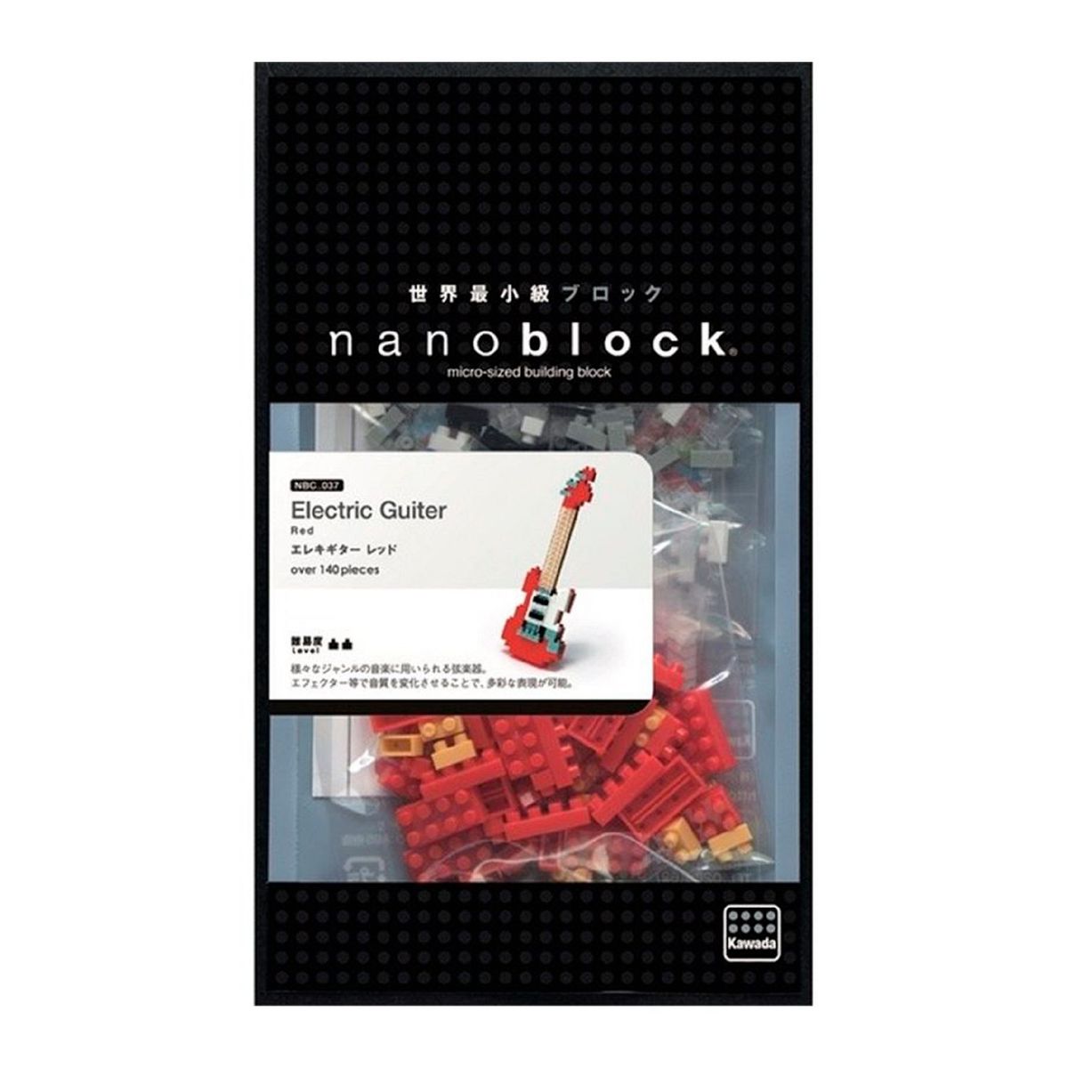 NANOBLOCK - Armable Guitarra Eléctrica 