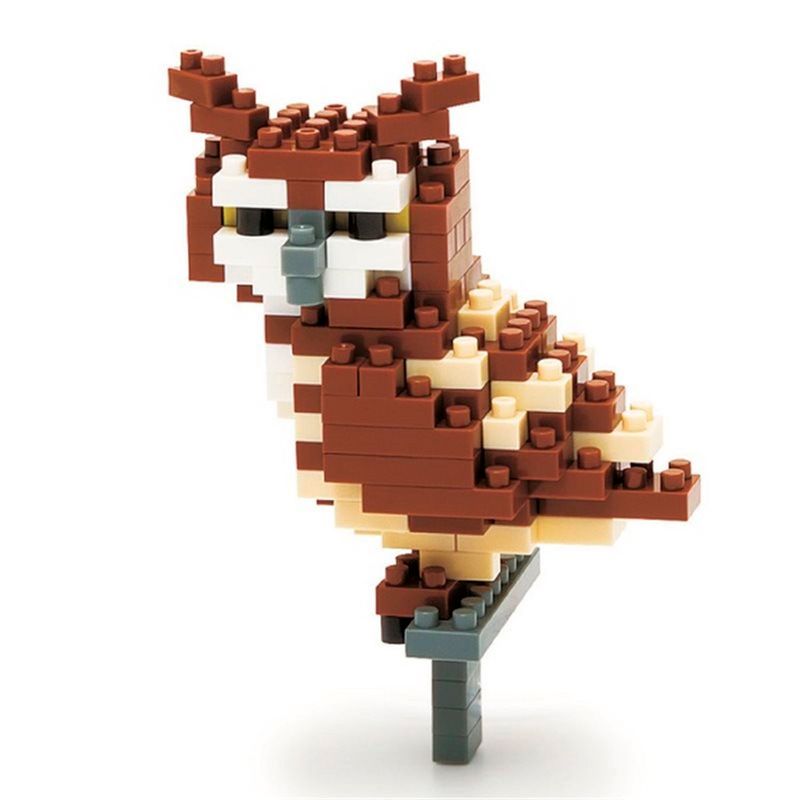 NANOBLOCK - Armable Búho 