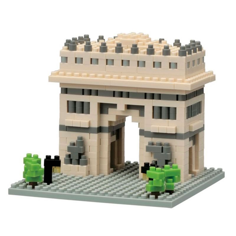 NANOBLOCK - Armable Arco del Triunfo