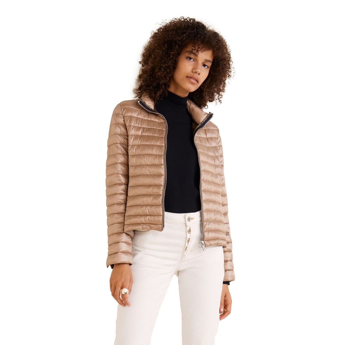 MANGO - Chaqueta Anorak Blandi