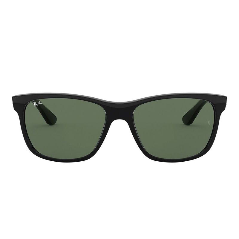 RAY BAN - Gafas de sol Ray Ban RB4181 para Hombre Marco Black Lente Dark Green