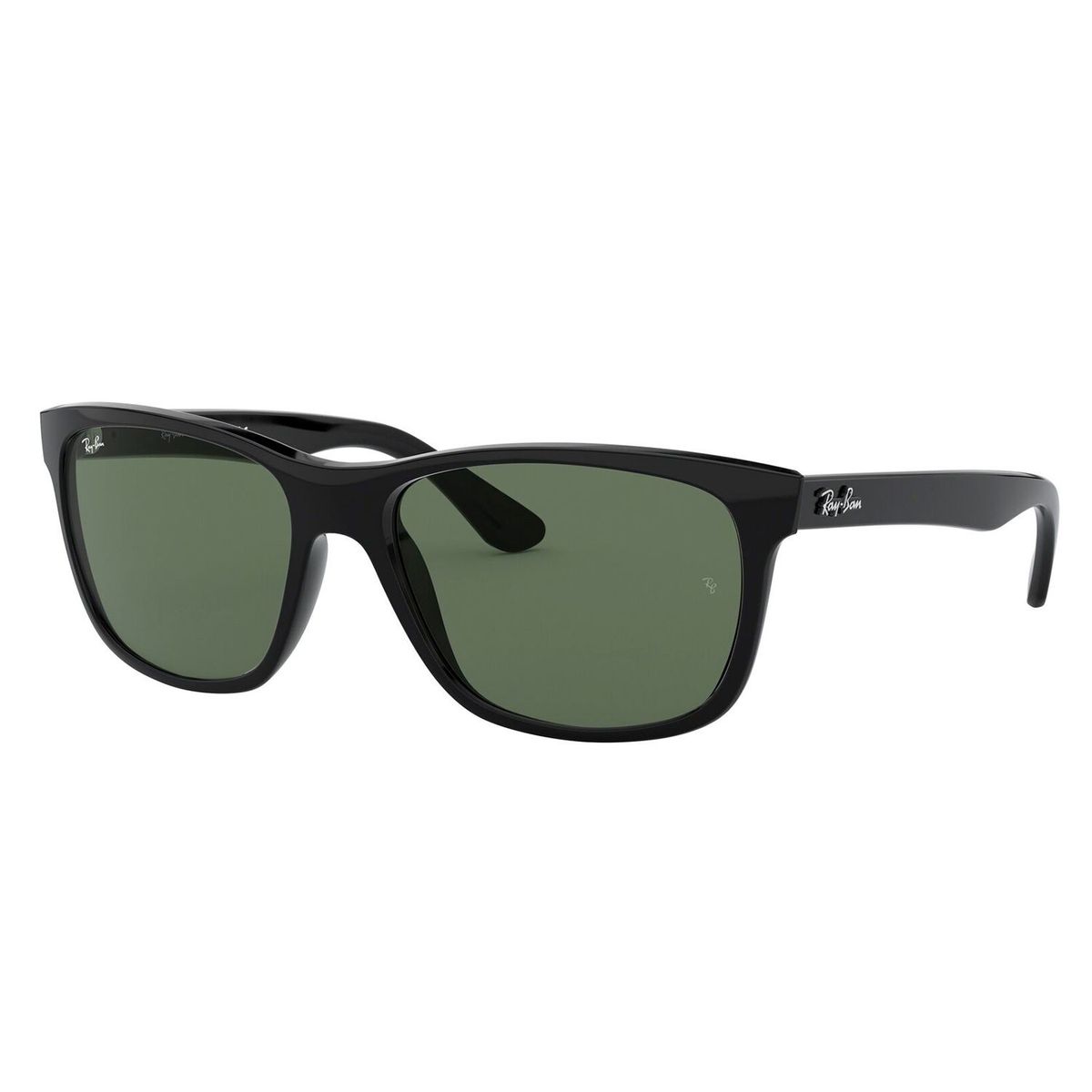 RAY BAN - Gafas de sol Ray Ban RB4181 para Hombre Marco Black Lente Dark Green