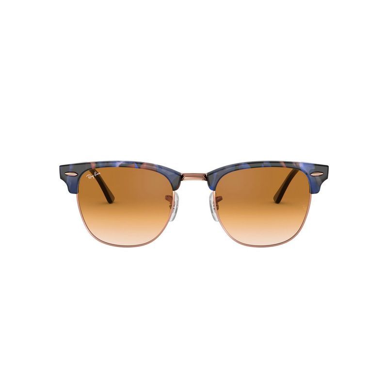 RAY BAN - Gafas de sol Ray Ban RB3016 Unisex Marco Spotted Brown/Blue Lente Clear Gradient Brown