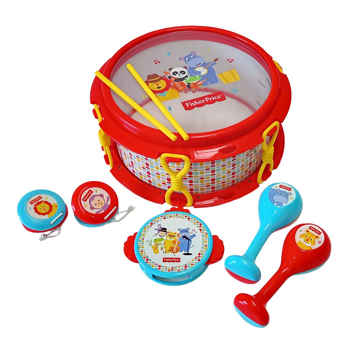 FISHER - Juguete Banda Musical con Accesorios