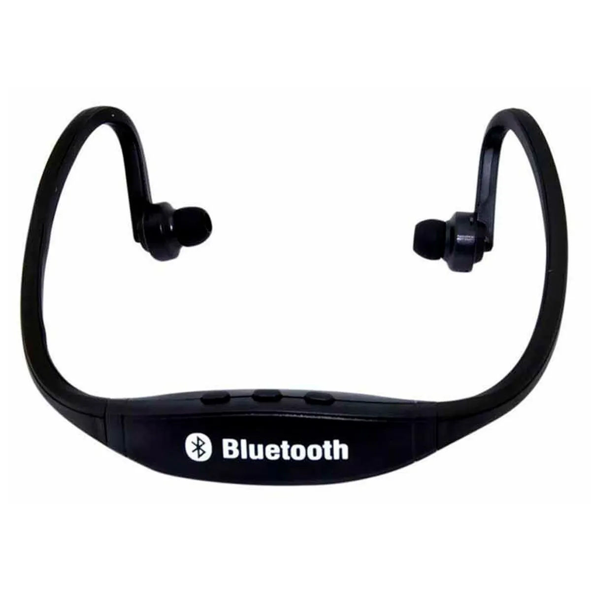  - Audífonos diadema inalámbrico bluetooth deportes -Negro