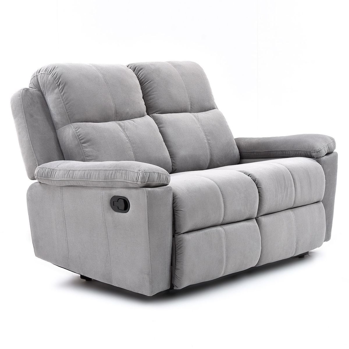 ELITE LIVING - Sofá Reclinable Moderno Microfibra 2 Puestos Marsella 150 x 100 x 80 cm Elite Living - Mueble