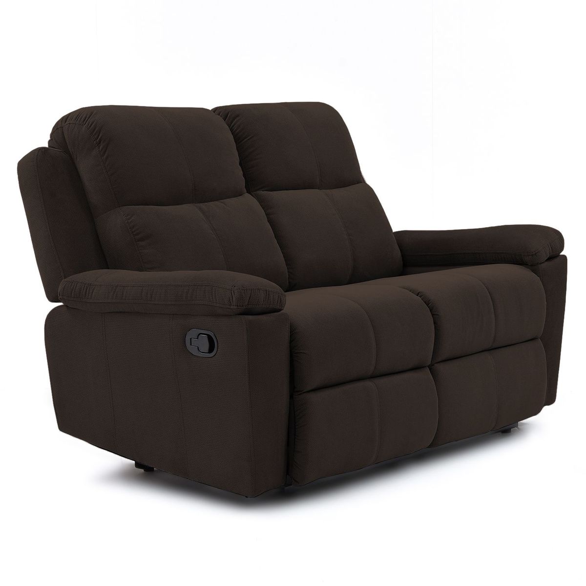 ELITE LIVING - Sofá Reclinable Moderno Microfibra 2 Puestos Marsella 150 x 100 x 80 cm Elite Living - Mueble