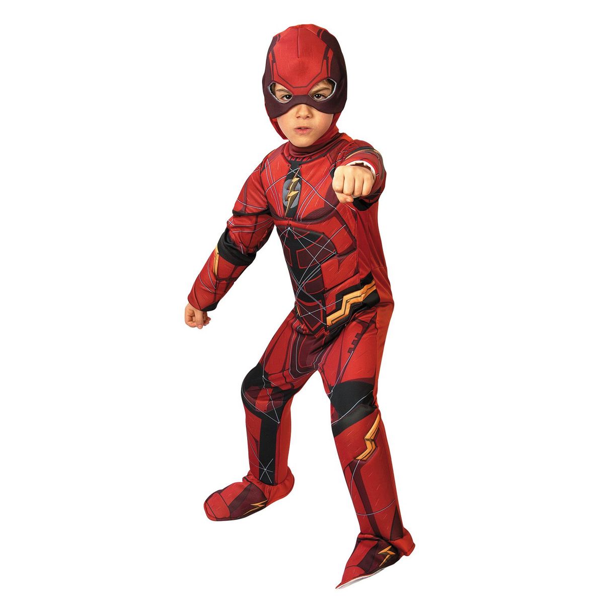 WARNER BROS - Disfraz de Flash Justice League para niño Warner  - Disfraz Flash
