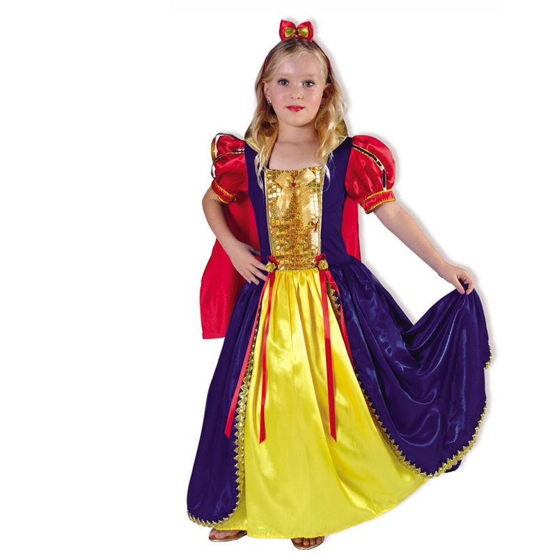 FANTASTIC NIGHT - Disfraz para niña la princesa más bella fantasía