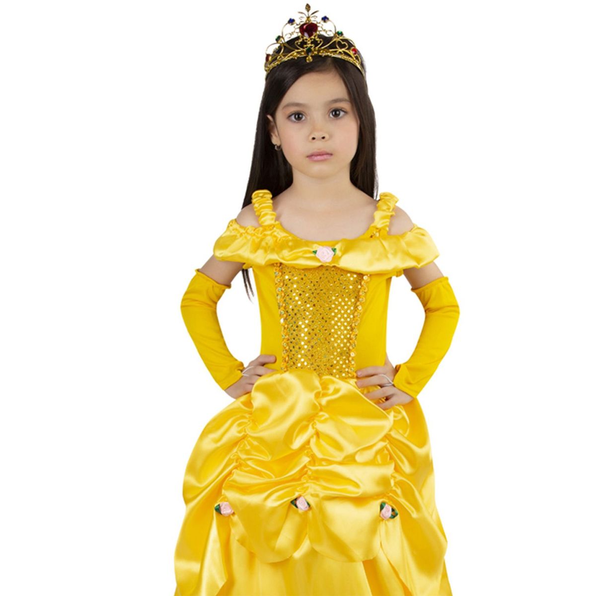 FANTASTIC NIGHT - Disfraz para niña princesa bella fantasía