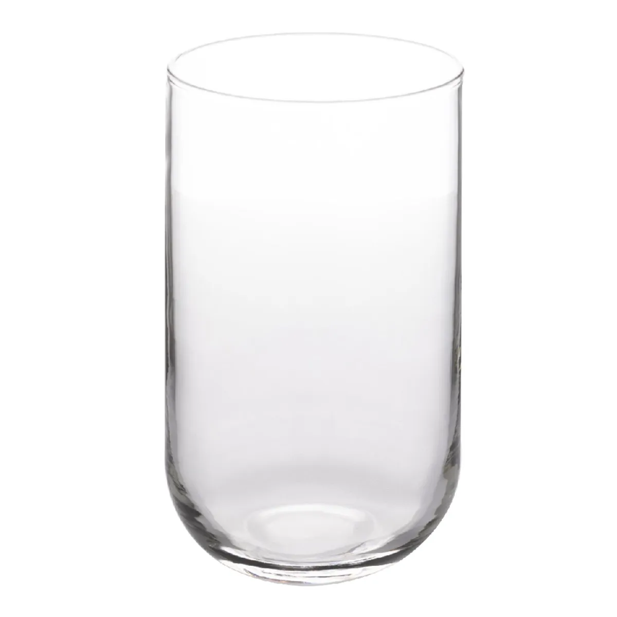 CRISTAR - Vaso de vidrio alto Cristar: 6 piezas