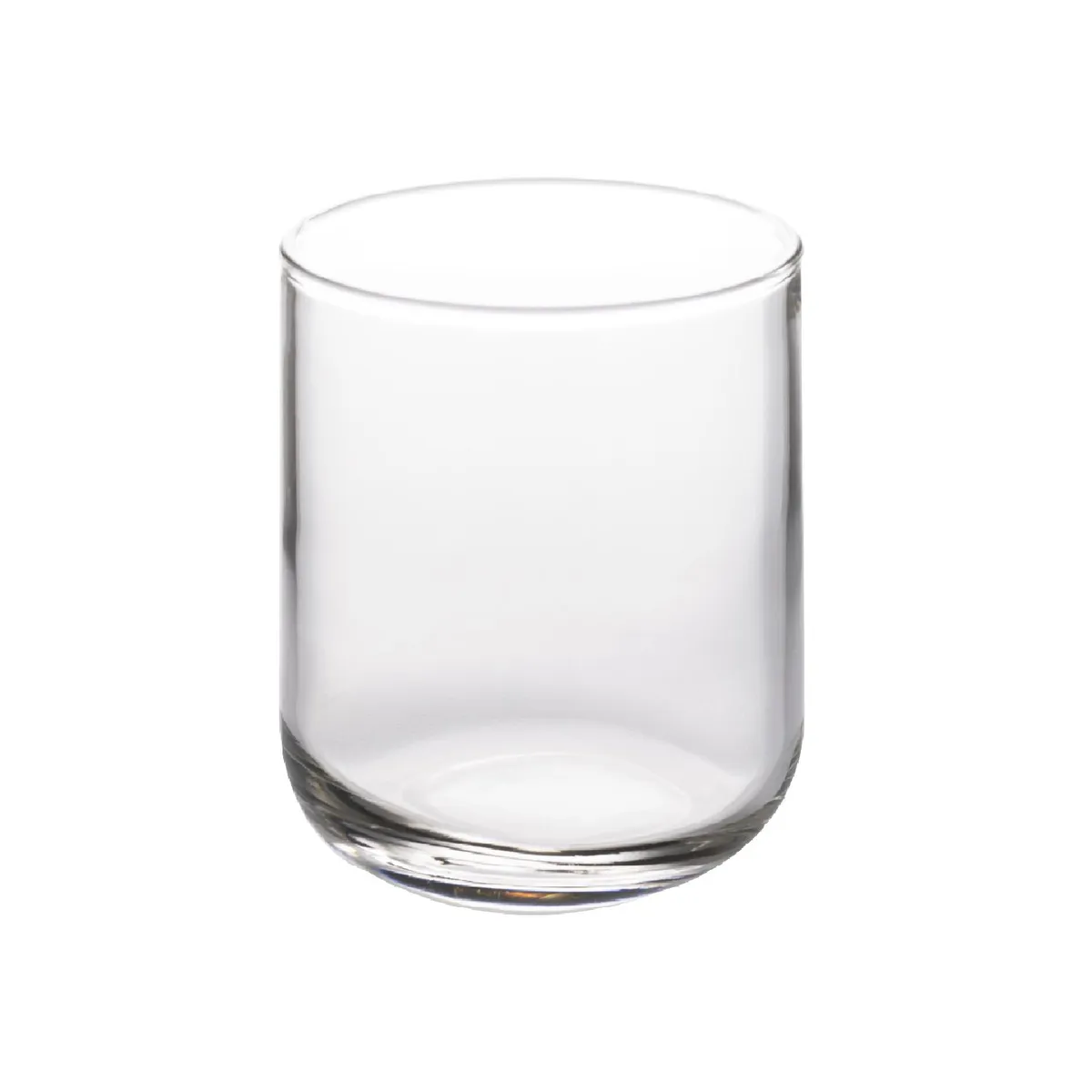 CRISTAR - Vaso de vidrio corto Cristar: 6 piezas