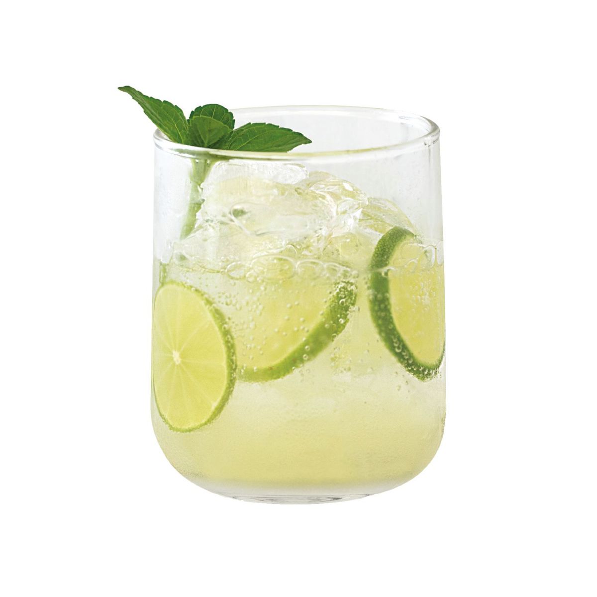 CRISTAR - Vaso de vidrio corto Cristar: 6 piezas