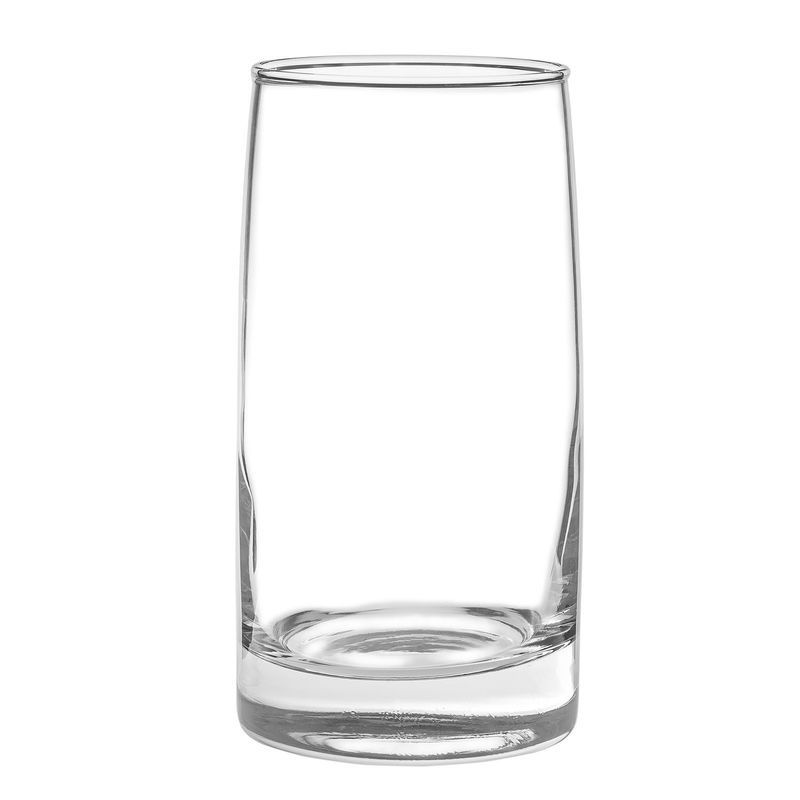 CRISTAR - Vaso de vidrio alto Cristar: 6 piezas