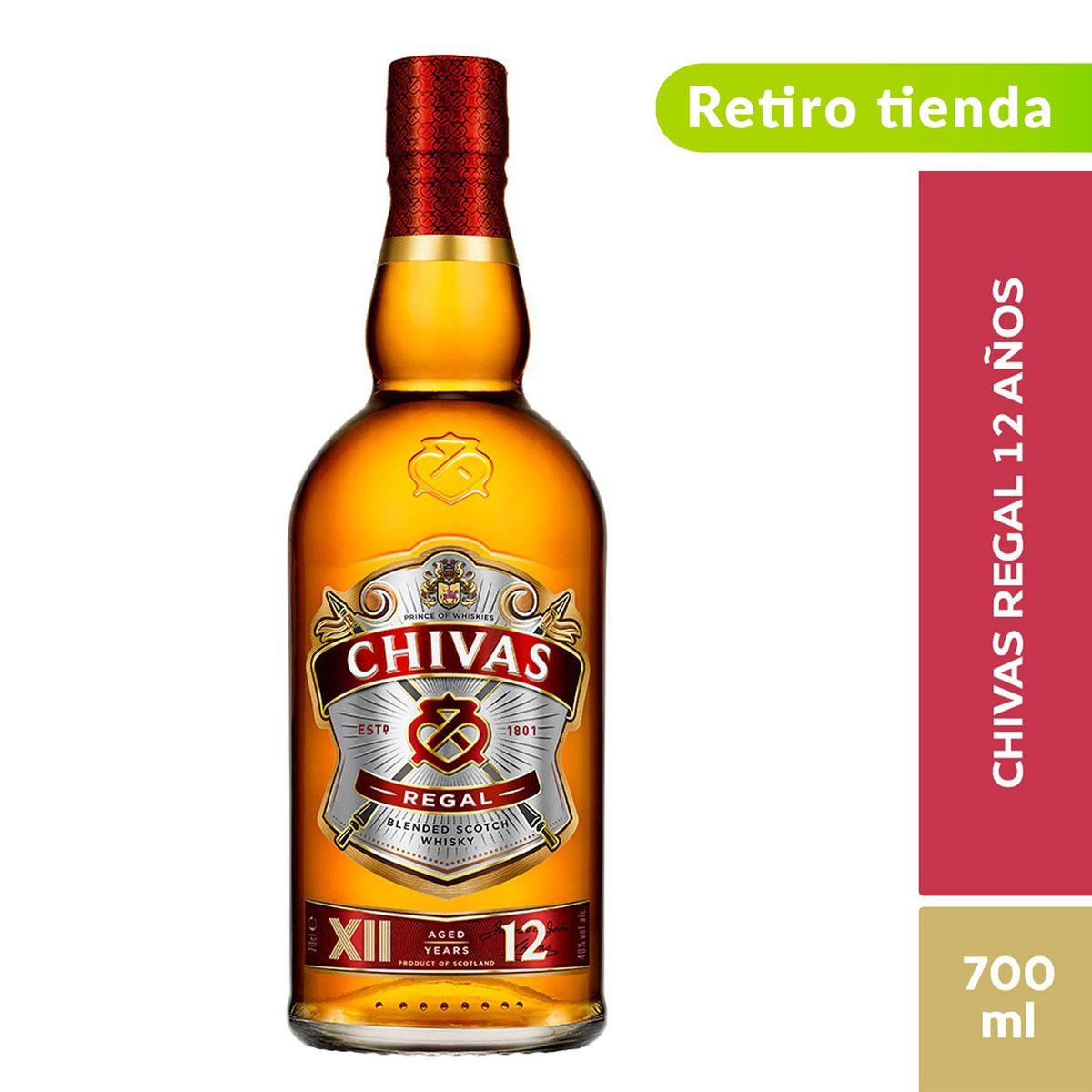  - Whisky Chivas 12 700ml