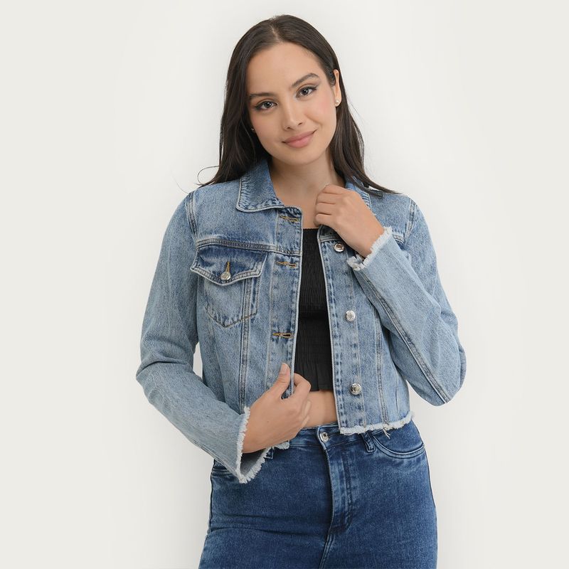 Chaqueta Jean Chaquetas Falabella Mujer Bogota Chaquetas De Jean