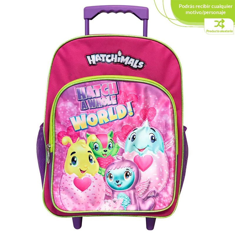 HATCHIMALS - Morral Ruedas Primaria